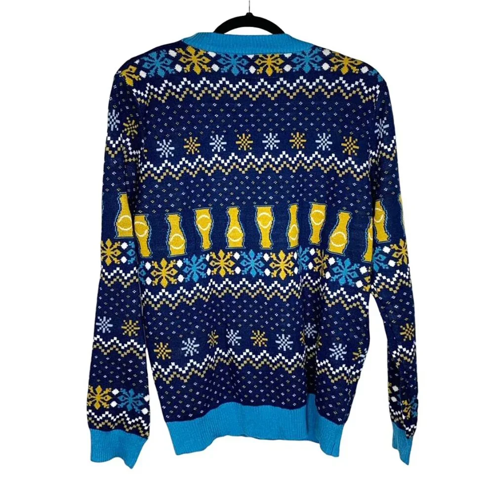 SAM ADAMS  Electric “Ugly" Christmas Sweater - LIGHTS UP! - Picture 3 of 9